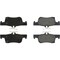 Centric Parts CERAMIC BRAKE PADS WITH SHIMS/HARDWARE 105.2025 - alternate 2